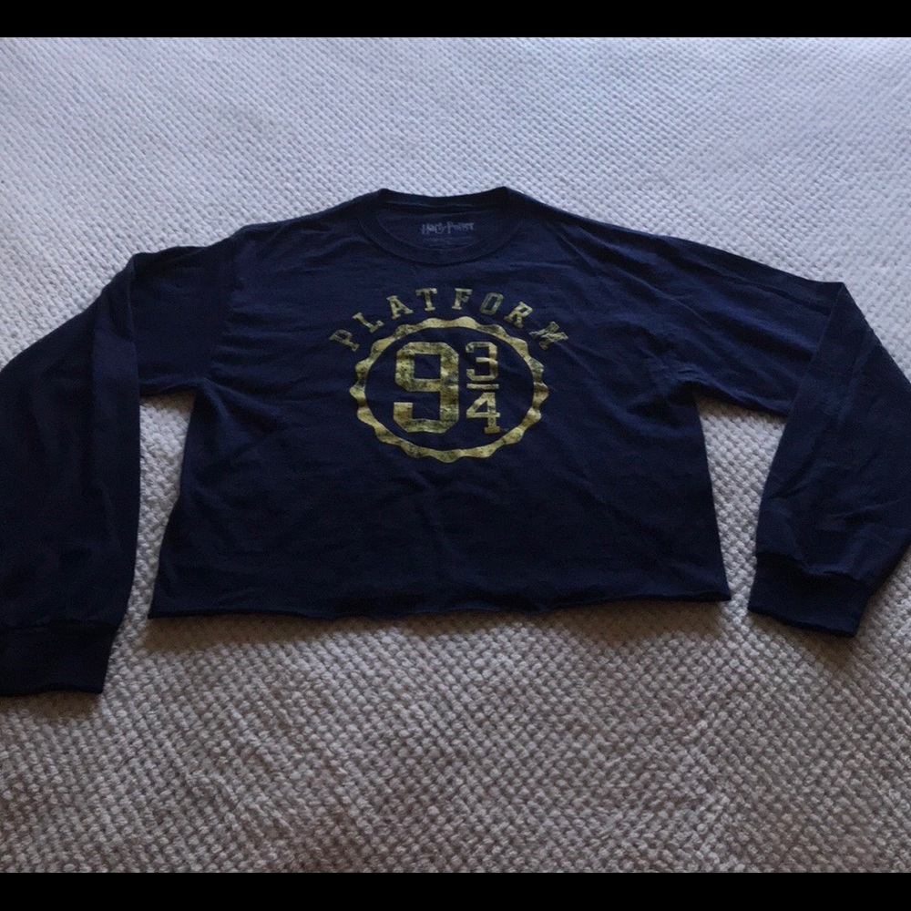 Harry Potter Long Sleeve Crop Tee